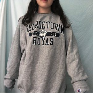 Georgetown University crewneck